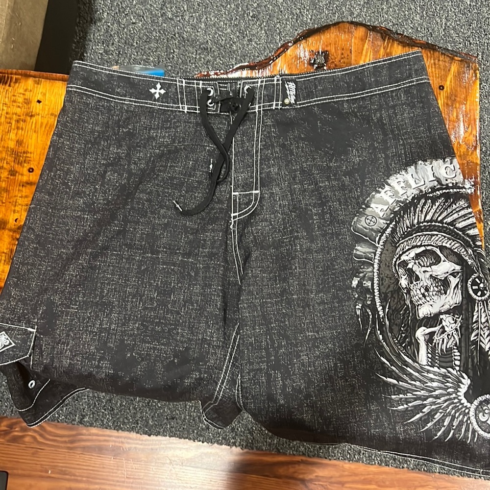 Affliction Swim Trunks